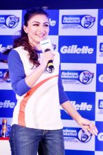 Soha Ali Khan at Gillete promotional event in Delhi on 20th Dec 2013